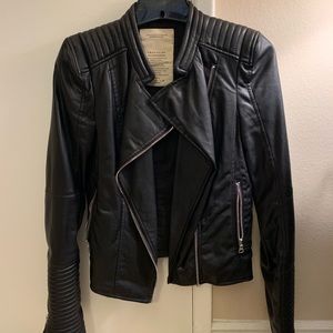Zara Faux Leather Jacket